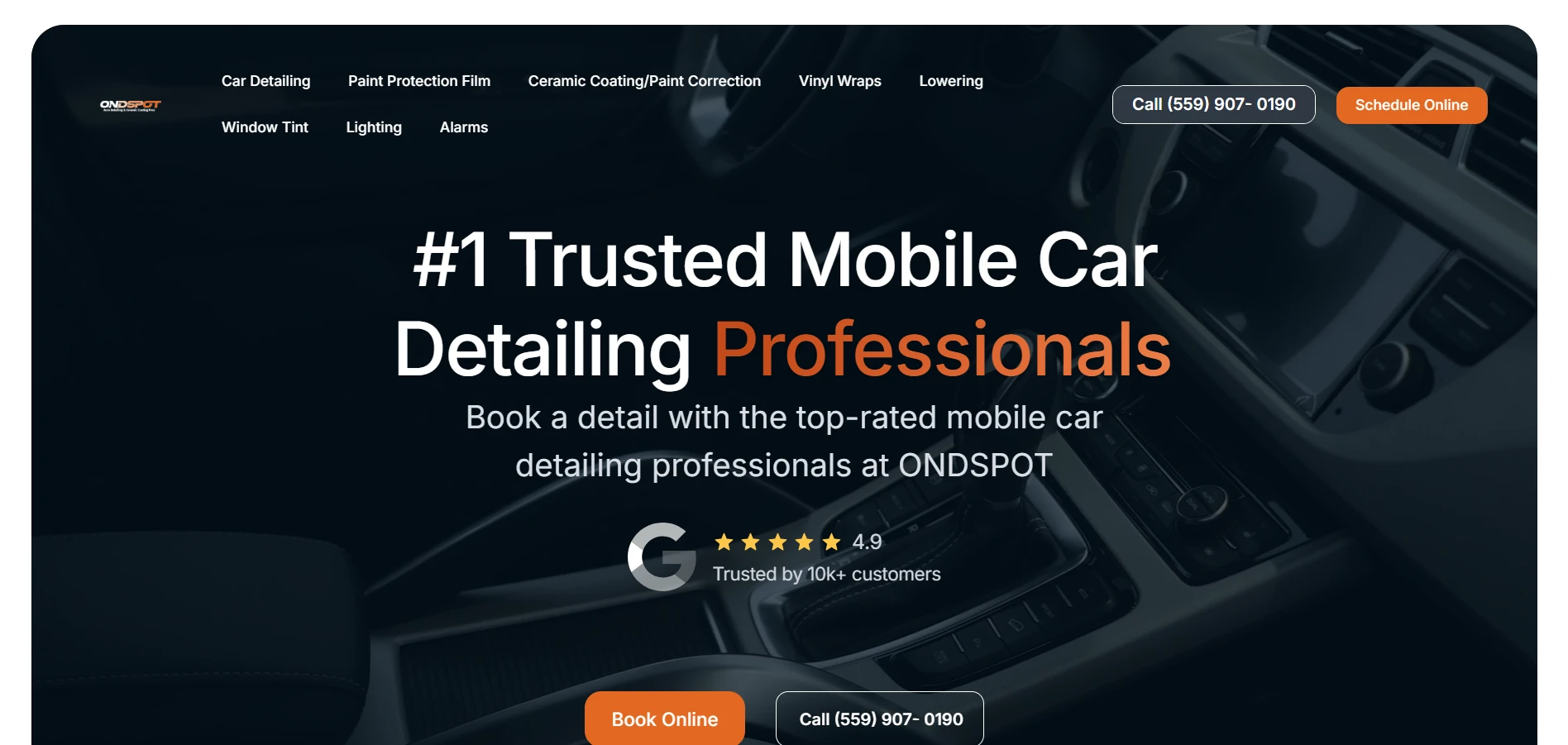 OnDSpot – Car Detailing preview